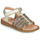 Zapatos Niña Sandalias Acebo's 5498GE-PLATINO-J Oro