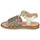 Zapatos Niña Sandalias Acebo's 5498GE-PLATINO-J Oro