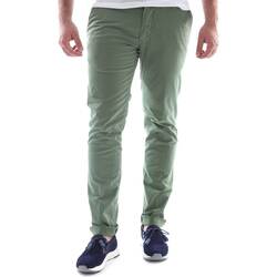 textil Hombre Pantalones chinos Sei3sei 6OYSTER E1648 Verde