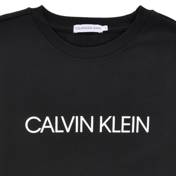 Calvin Klein Jeans INSTITUTIONAL LOGO SWEATSHIRT Negro