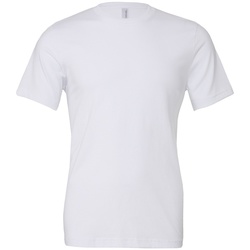 textil Camisetas manga larga Bella + Canvas CV3001 Blanco
