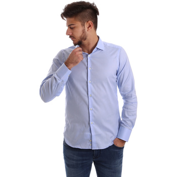 textil Hombre Camisas manga larga Gmf 965 962103/03 Azul