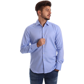 textil Hombre Camisas manga larga Gmf 965 962103/04 Azul
