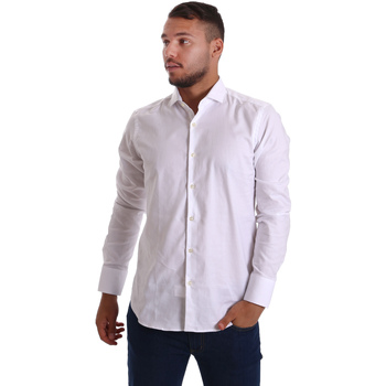 textil Hombre Camisas manga larga Gmf 965 971103/01 Blanco