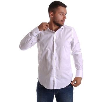 textil Hombre Camisas manga larga Gmf 971250/01 Blanco