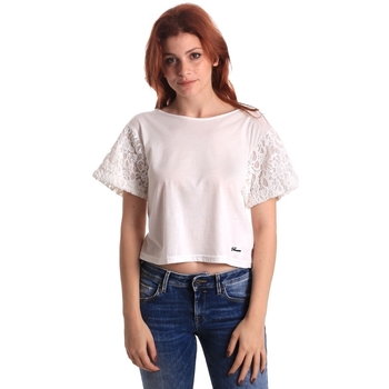 textil Mujer Tops y Camisetas Fornarina SE175J88JG1309 Blanco