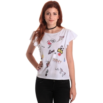 textil Mujer Tops y Camisetas Fornarina SE175L40JG0709 Blanco