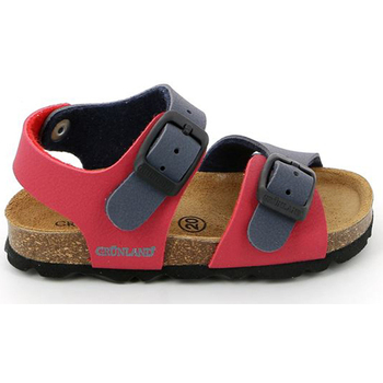 Zapatos Niños Sandalias Grunland SB0025 Rojo