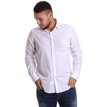 textil Hombre Camisas manga larga Gmf 965 972156/03 Blanco