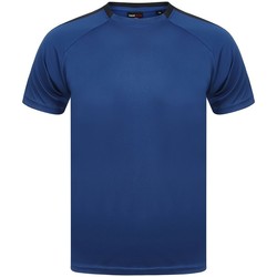 textil Camisetas manga corta Finden & Hales LV290 Azul