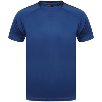 textil Camisetas manga larga Finden & Hales LV290 Azul