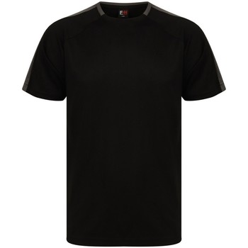 textil Camisetas manga larga Finden & Hales LV290 Negro
