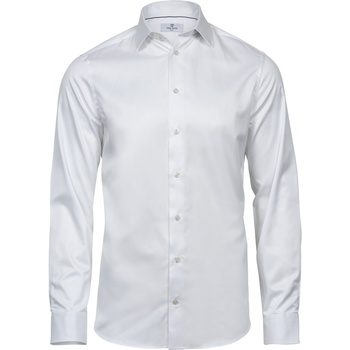 textil Hombre Camisas manga larga Tee Jays Luxury Blanco