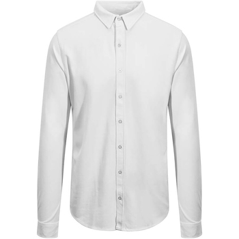 textil Hombre Camisas manga larga Awdis SD042 Blanco