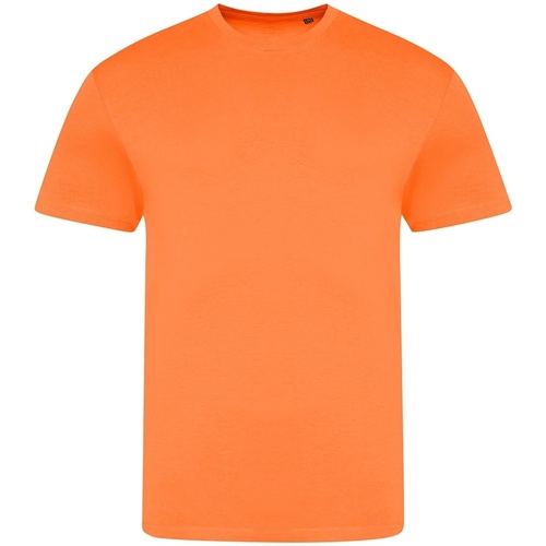 textil Camisetas manga larga Awdis Electric Tri-Blend Naranja
