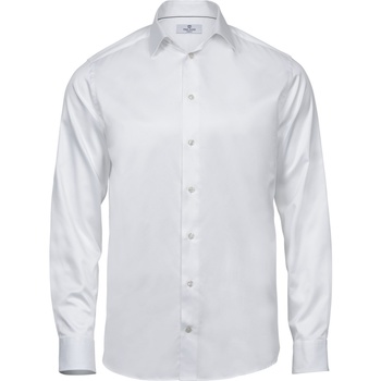 textil Hombre Camisas manga larga Tee Jays T4020 Blanco