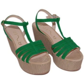 Zapatos Mujer Sandalias Unisa Sandálias Lusono Green Verde