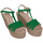 Zapatos Mujer Sandalias Unisa Sandálias Lusono Green Verde