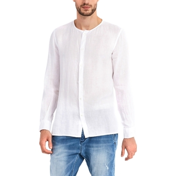 textil Hombre Camisas manga larga Gaudi 911BU45002 Blanco
