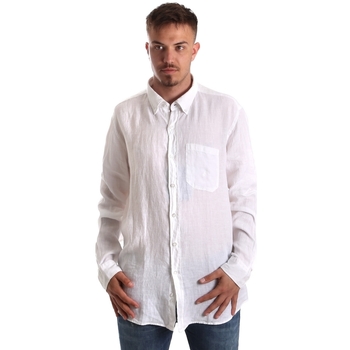 textil Hombre Camisas manga larga Navigare NV92067 BD Blanco