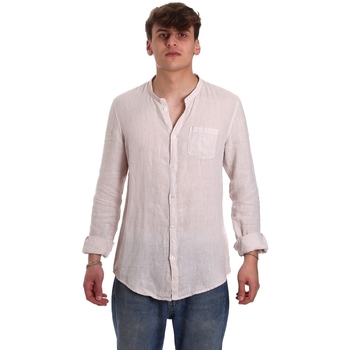 textil Hombre Camisas manga larga Gaudi 011BU45001 Beige