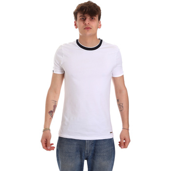 textil Hombre Camisetas manga corta Gaudi 011BU64087 Blanco