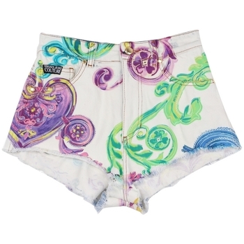 textil Mujer Shorts / Bermudas Versace A3HVB18BAOB5K904 Blanco