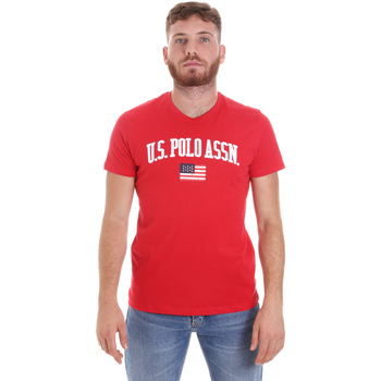 textil Hombre Camisetas manga corta U.S Polo Assn. 57117 49351 Rojo