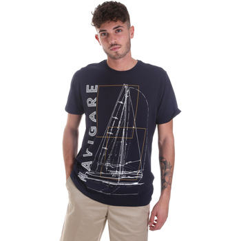 textil Hombre Tops y Camisetas Navigare NV31109 Azul