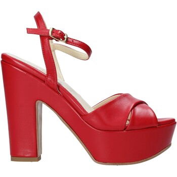 Zapatos Mujer Sandalias Esther Collezioni T260 CRIS Rojo
