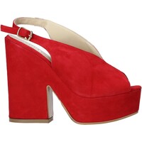 Zapatos Mujer Sandalias Esther Collezioni ALBA 107 Rojo