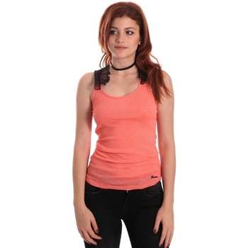 textil Mujer Camisetas sin mangas Fornarina SE175J75H26368 Naranja