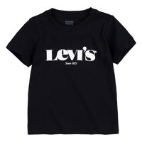 textil Niño Camisetas manga corta Levi's GRAPHIC TEE Negro