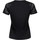 textil Mujer Camisetas manga corta Lisca Camiseta deportiva de manga corta Powerful negra  Cheek Negro