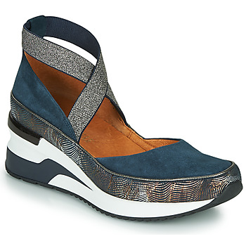 Zapatos Mujer Zapatillas altas Mam'Zelle VOLOU Azul / Plata