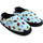 Zapatos Pantuflas Nuvola. Printed 20 Mostro Azul