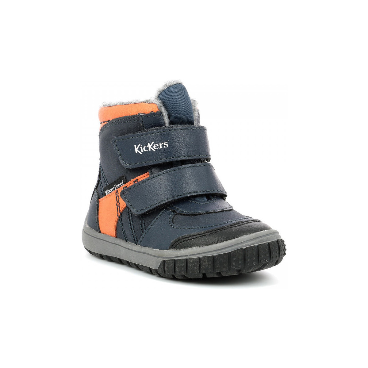 Zapatos Niño Botas de caña baja Kickers Sitrouille Wpf Azul