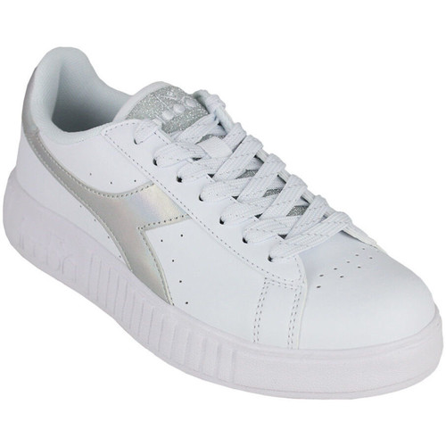 Zapatos Mujer Deportivas Moda Diadora 101.174366 01 C6103 White/Silver Plata