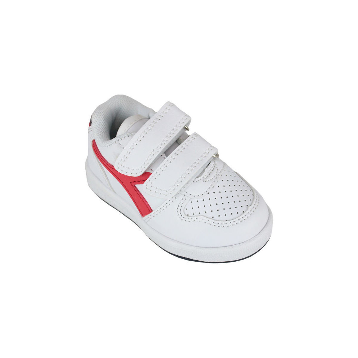 Zapatos Niños Deportivas Moda Diadora 101.173302 01 C0673 White/Red Rojo