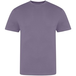 textil Hombre Camisetas manga larga Awdis The 100 Violeta