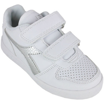 Zapatos Niños Deportivas Moda Diadora 101.175782 01 C0516 White/Silver Plata