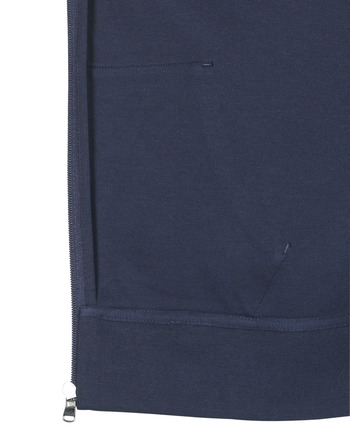 Polo Ralph Lauren SWEATSHIRT A CAPUCHE ZIPPE EN JOGGING DOUBLE KNIT TECH LOGO PONY Marino