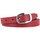 Accesorios textil Mujer Cinturones Lois Unisex Leather Rojo