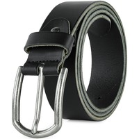 Accesorios textil Cinturones Jaslen Hebijon Leather Negro