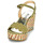 Zapatos Mujer Sandalias Myma POLIDO Kaki