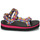 Zapatos Niña Sandalias Teva C MIDFORM FRAY Rosa / Multicolor