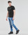 textil Hombre Camisetas manga corta Calvin Klein Jeans YAF Negro