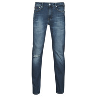 textil Hombre Vaqueros rectos Calvin Klein Jeans SLIM TAPER Azul / Medium