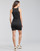 textil Mujer Vestidos cortos Calvin Klein Jeans MONOGRAM TANK DRESS Negro