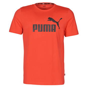textil Hombre Camisetas manga corta Puma ESSENTIAL TEE Rojo